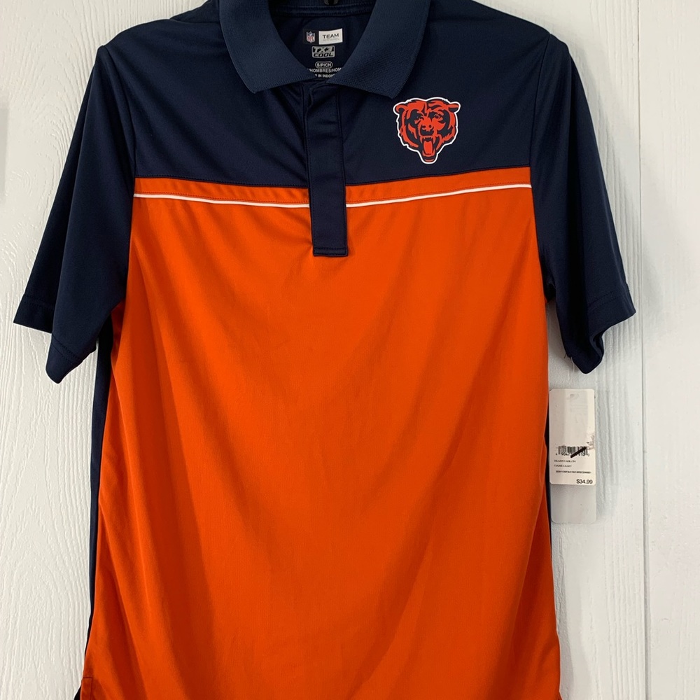 Men’s new Chicago bears polo size small